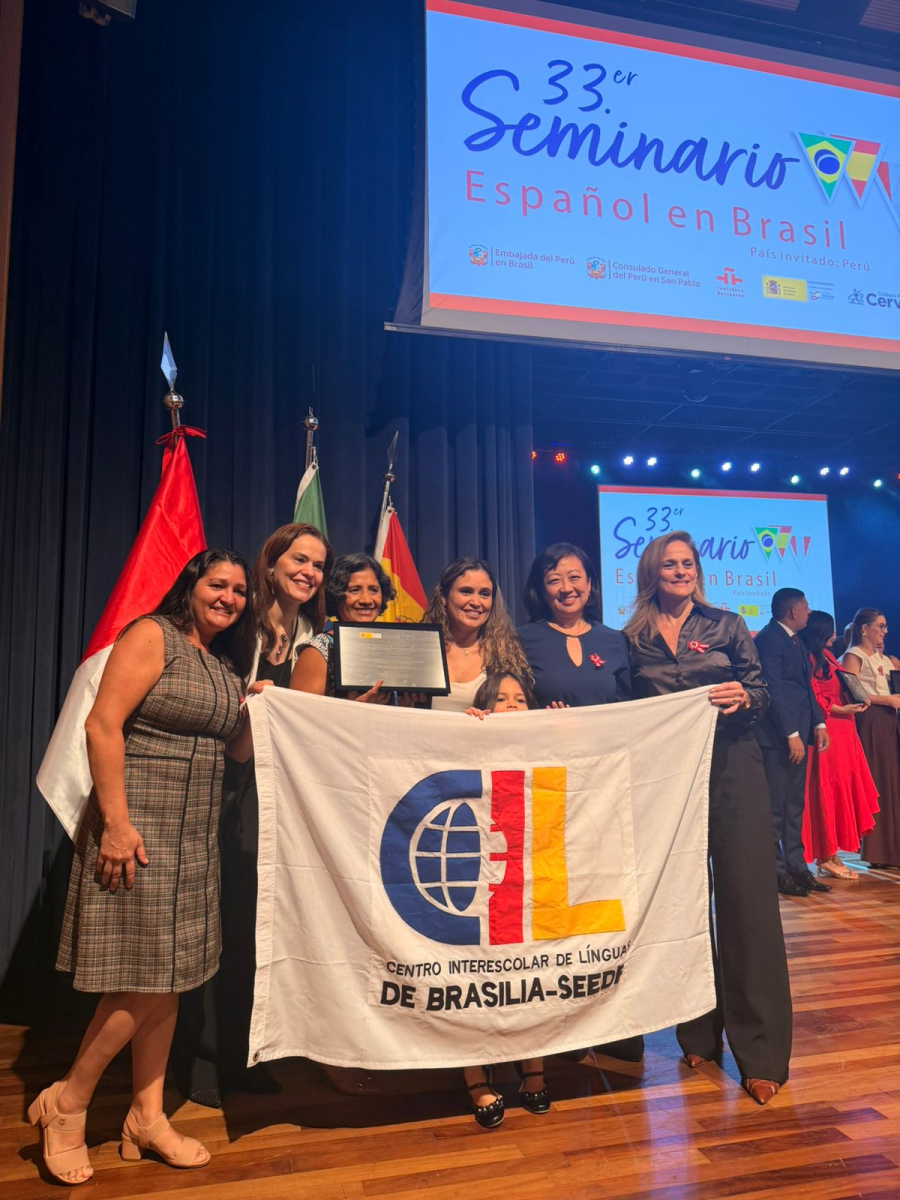 CIL 01 de Brasília conquista prêmio nacional e se destaca no ensino de espanhol