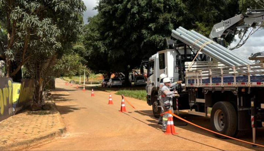 Módulo 14 do Itiquira recebe iluminação pública inédita em Planaltina