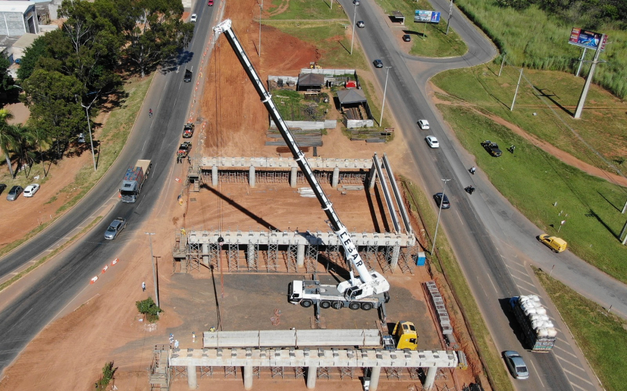 Viaduto de Planaltina avança e entra em fase crítica com investimento de R$ 46 milhões
