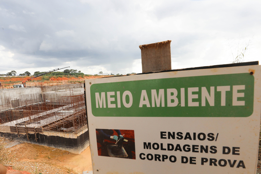 ETE Melchior recebe unidade de polimento final e reforça qualidade do esgoto tratado no DF