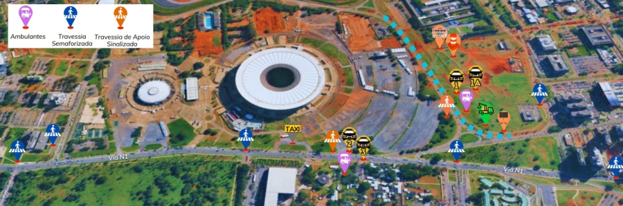 Eventos e corridas provocam mudanças no trânsito do DF neste fim de semana