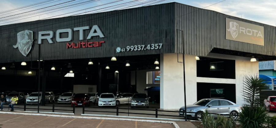Rota Multicar fortalece atuação em Brasília e amplia opções para quem busca veículos seminovos