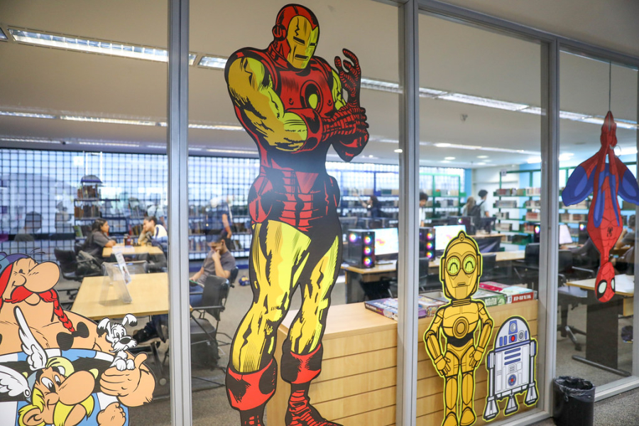 Espaço Geek da Biblioteca Nacional supera 26 mil empréstimos e fortalece cultura nerd no DF