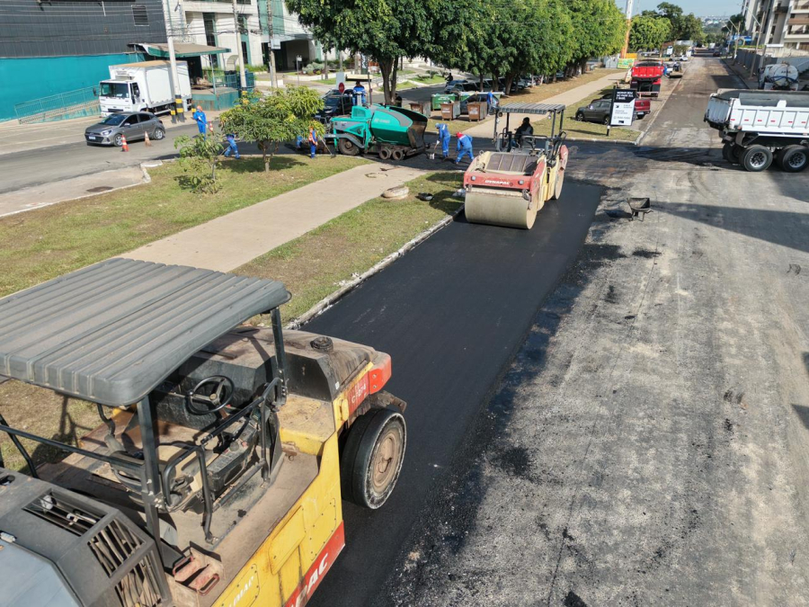 Novo asfalto impulsiona transformação urbana da Superquadra Park Sul