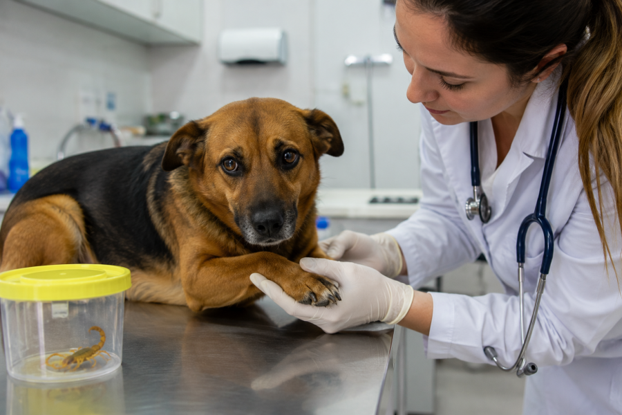 Picada de escorpião pode colocar cães e gatos em risco; saiba como agir