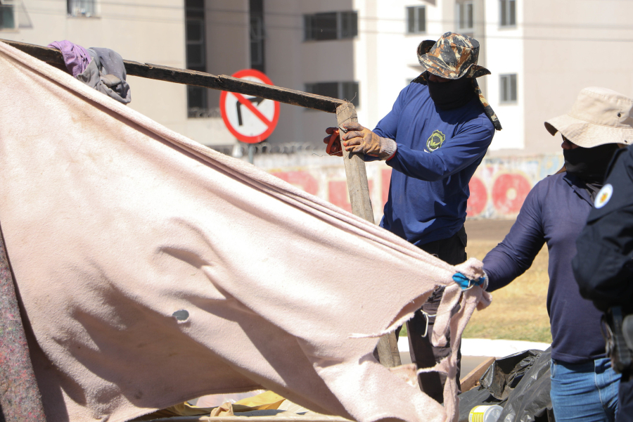 Águas Claras e Plano Piloto terão ação de acolhimento à população em situação de rua nesta terça (4)