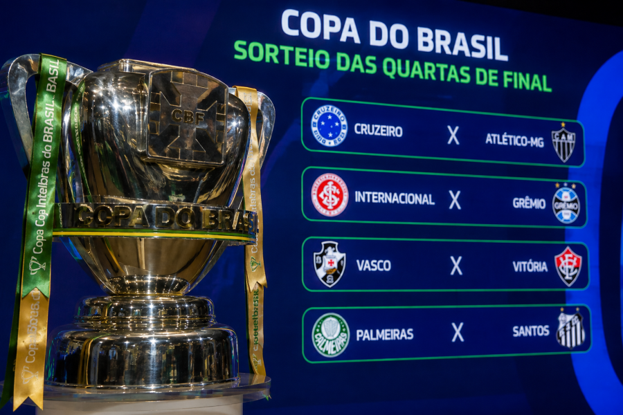 Copa do Brasil terá três clássicos estaduais nas quartas de final