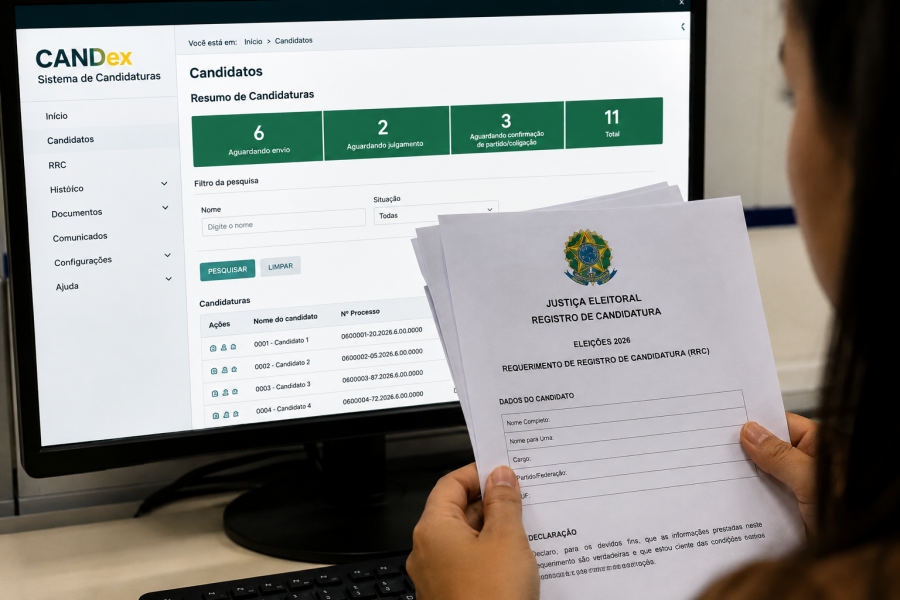 Prazo para registro de candidaturas termina nesta sexta-feira; Justiça Eleitoral analisará pedidos