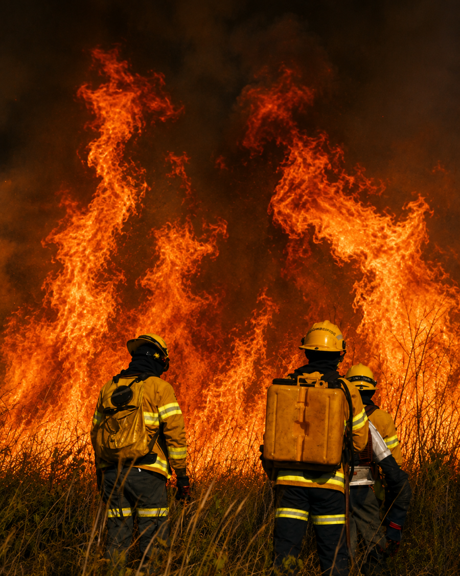 Brasília entra no período mais crítico da seca com alerta para avanço dos incêndios