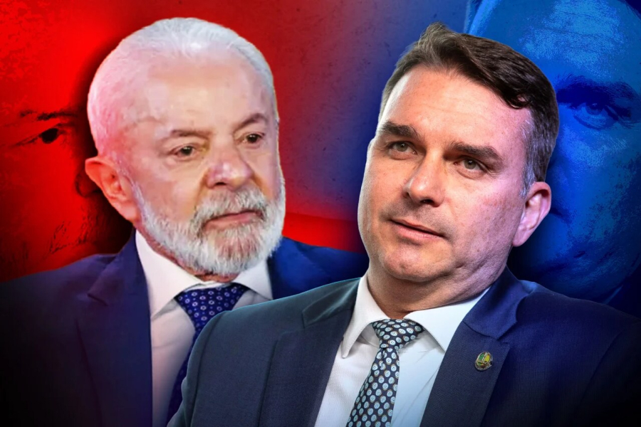 Lula e Flávio Bolsonaro fazem atos simultâneos no Rio e intensificam disputa pela Presidência