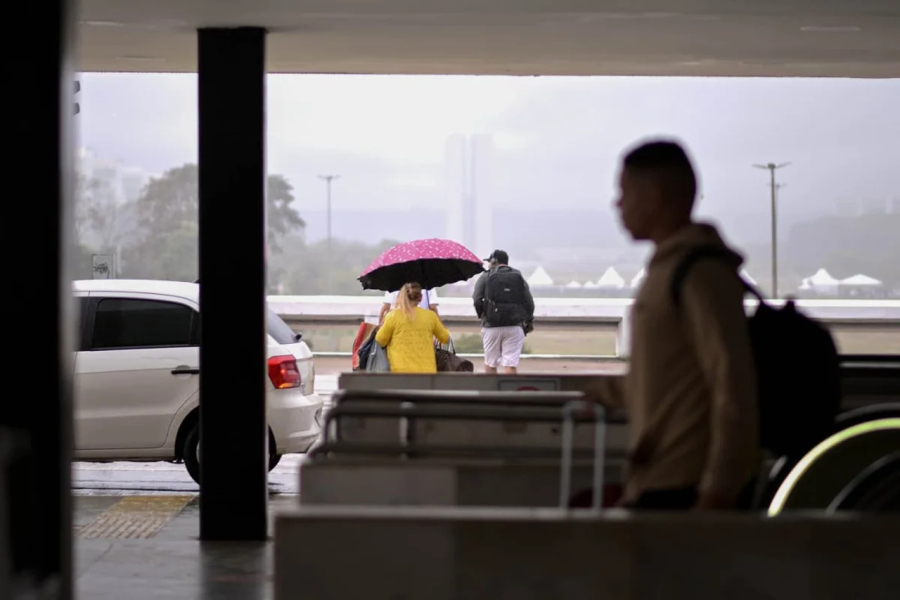 Chuva pode voltar ao DF nesta terça (15), com previsão de trovoadas