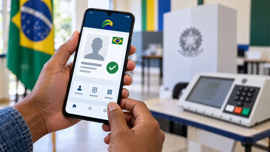 Eleitor tem até 3 de outubro para baixar e validar o e-Título