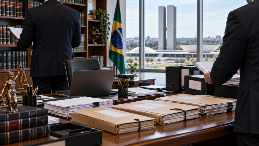 CNJ realiza correição no gabinete de desembargador citado em mensagens de Vorcaro