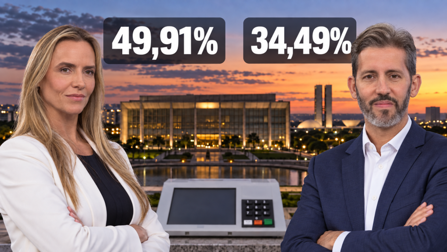 Celina Leão lidera apuração, mas disputa pelo Governo do DF terá segundo turno