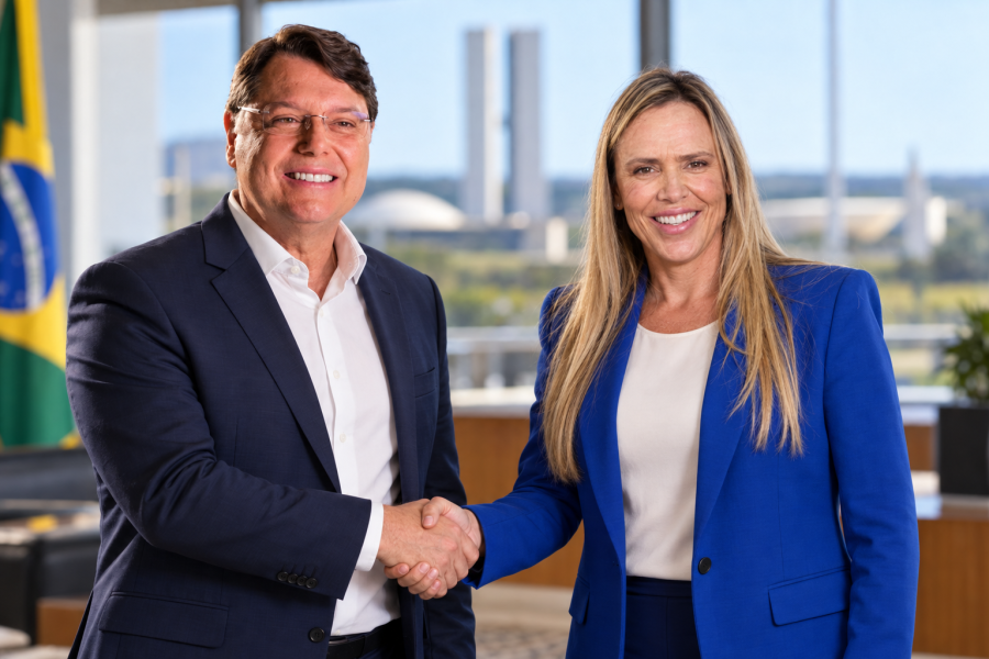 Kiko Caputo declara apoio a Celina Leão no segundo turno do DF