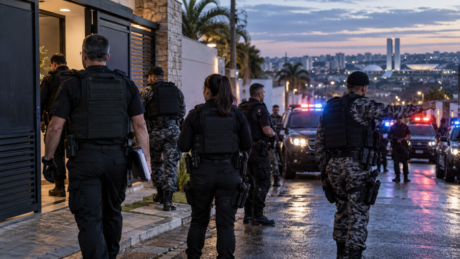 Operação Jubilados prende 14 suspeitos e mira estrutura ligada ao PCC no Distrito Federal