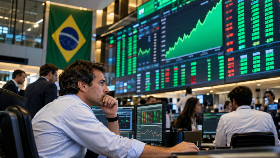 Ibovespa supera 208 mil pontos antes do 2º turno