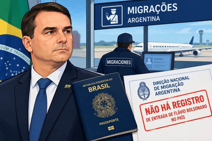 Argentina nega entrada de Flávio Bolsonaro e não confirma suposta viagem aos Estados Unidos